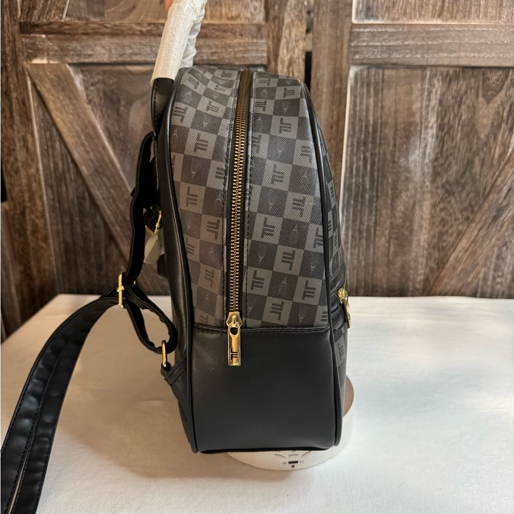 London Fog Black and Gray Monogram NWOT - Picture 6 of 9